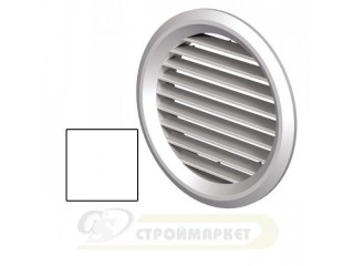 РЕШЕТКА MV 125BVS ф125/ф160 БЯЛА