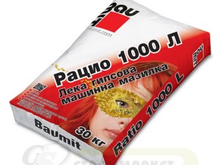 МАЗИЛКА БАУМИТ ГИПСОВА МАШИННА RATIO 1000L 30кг ЛЕКА