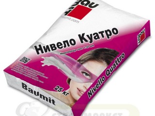 ЗАМАЗКА БАУМИТ САМОРАЗЛИВНА НИВЕЛО QUATRO 25кг