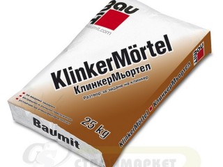 РАЗТВОР ЗА ЗИДАНЕ НА КЛИНКЕР БАУМИТ 25кг