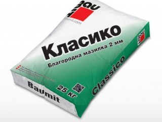 МАЗИЛКА БАУМИТ БЛАГОРОДНА КЛАСИКО 2мм 25кг