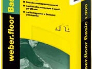 ЗАМАЗКА ВЕБЕР.FLOOR BASIC L300  ЦИМЕНТОВА ПОДОВА 25кг