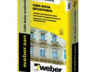 МАЗИЛКА ВЕБЕР.SAN ФИНА R600 25кг СИВА