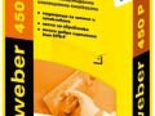 ЛЕПИЛНО-ШПАКЛОВЪЧНА СМЕС ВЕБЕР 450Р ТЕРМО 25кг