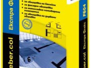 ЛЕПИЛО ЗА ПЛОЧКИ ВЕБЕР.COL ЕЛАСТИЧНО ЕКСТРА ФЛЕКС F604 25кг