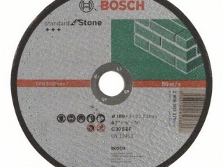 ДИСК ЗА РЯЗАНЕ НА КАМЪК  БОШ 180x3х22.25