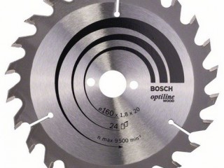 ЦИРКУЛЯРЕН ДИСК 160 WZ OPTI БОШ 24Т