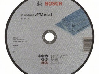 ДИСК ЗА РЯЗАНЕ НА МЕТАЛ БОШ 230x3х22.23