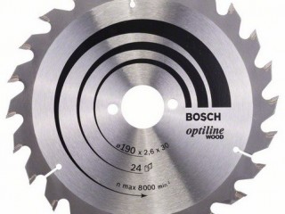 ЦИРКУЛЯРЕН ДИСК 24 WZ OPTI БОШ 190х30