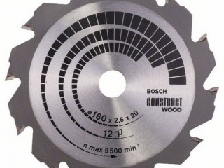 ДИСК ЗА ЦИРКУЛЯР 160х16 Construct Wood