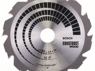 ДИСК ЗА ЦИРКУЛЯР 190х30 Construct Wood